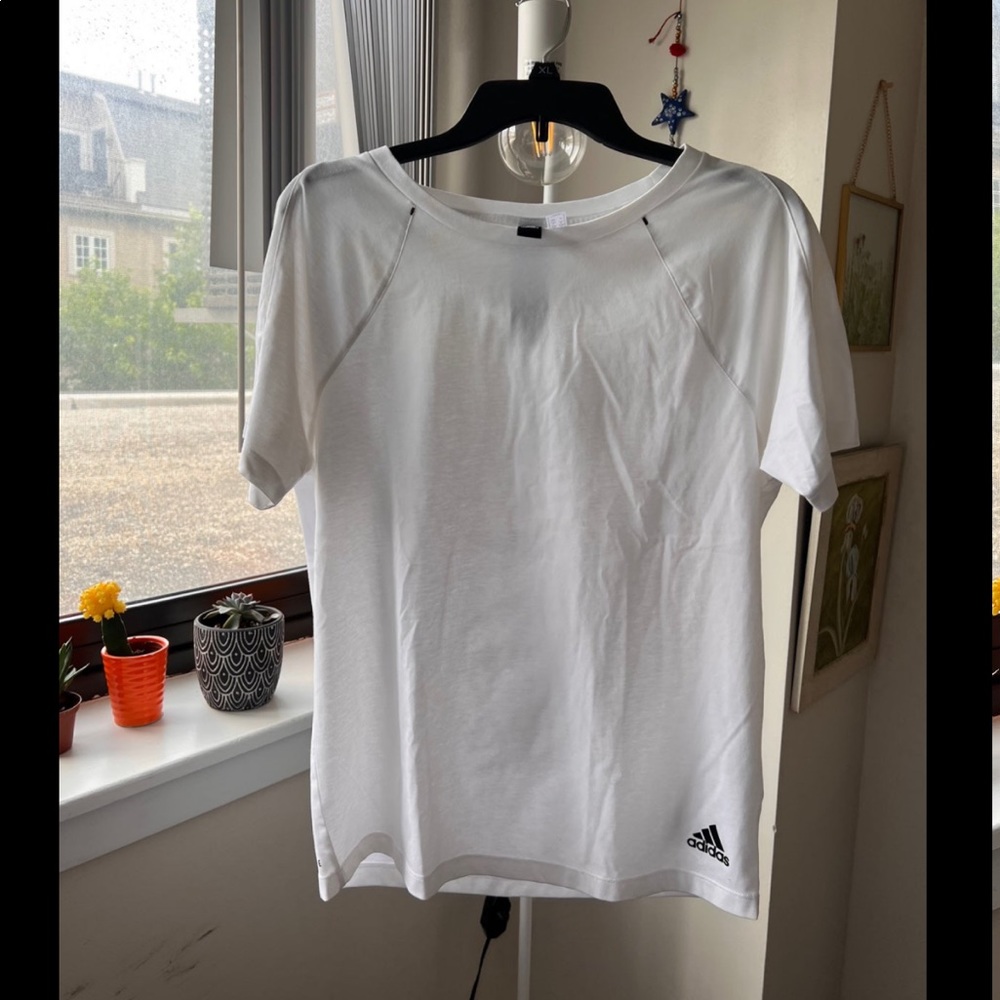 White Adidas Shirt